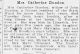 Hartigan, Catherine - Obituary