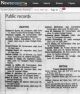 Hicks, David R. - Notice of death in Tucson Citizen newspaper.