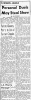 Pacheco, Steve - Newspaper article, 1956