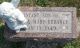 Urbance, Infant - Headstone