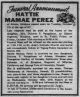 Mamae, Hattie Kaihemakawalu - Obituary (1975)